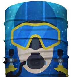 Scuba Diver Face Shield